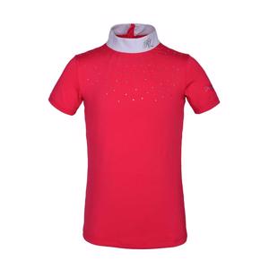 Kingsland Janessa Girls Show Shirt - Red Geranium